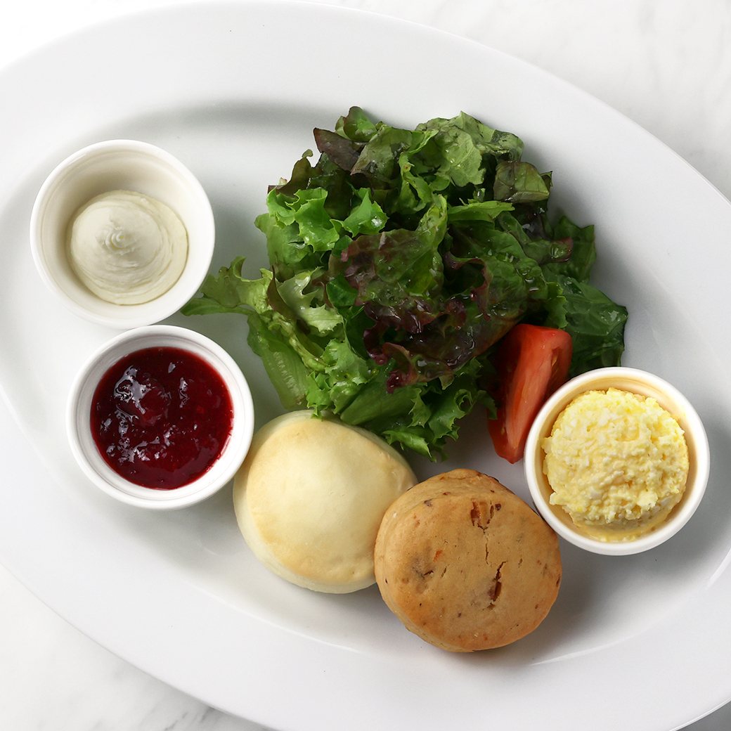 モーニングスコーンセット